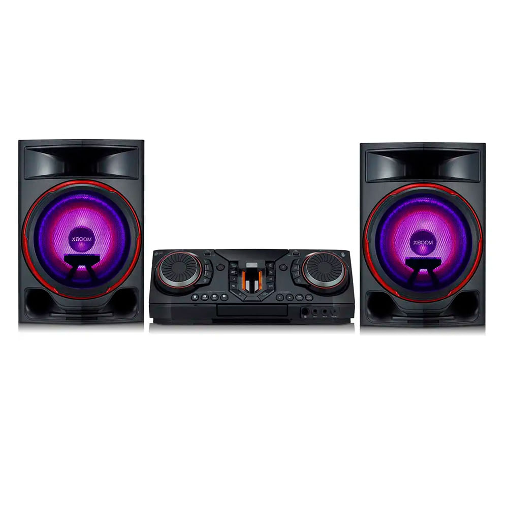 Minicomponente LG XBOOM CL87 2350W, bluetooth, Karaoke Star, Sound Boost, iluminación audiorítmica